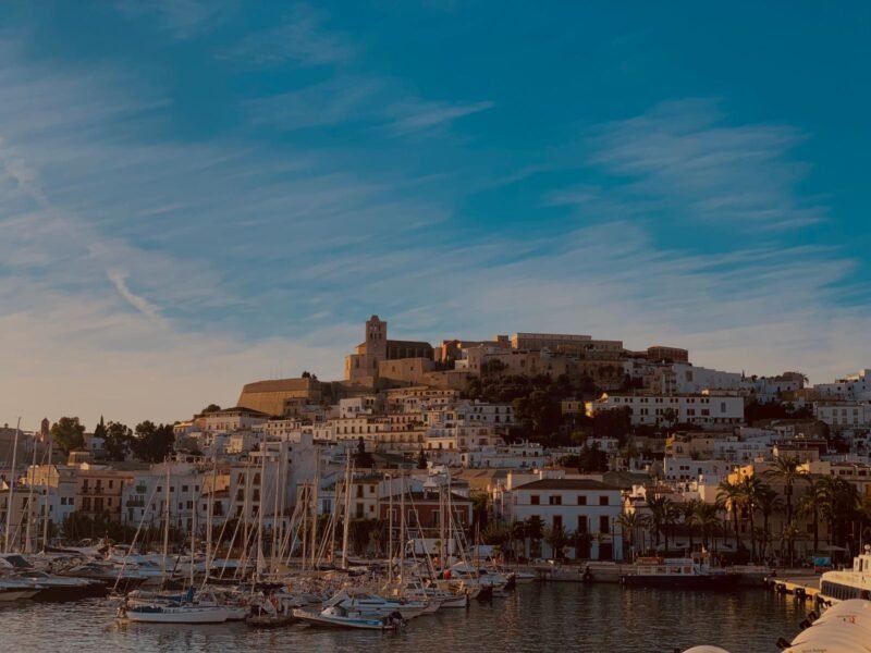 Marmaris travel guide — illustrative Mediterranean marina harbor