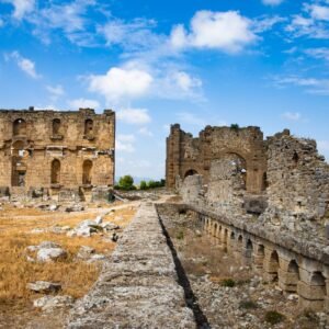 Aspendos theatre Antalya ruins