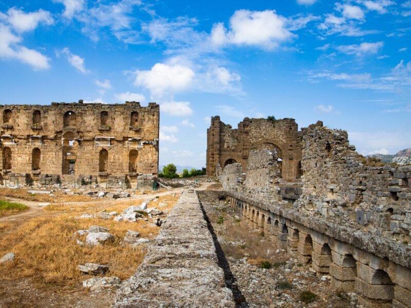 Aspendos theatre Antalya ruins
