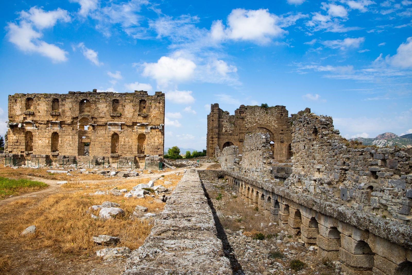 Aspendos theatre Antalya ruins