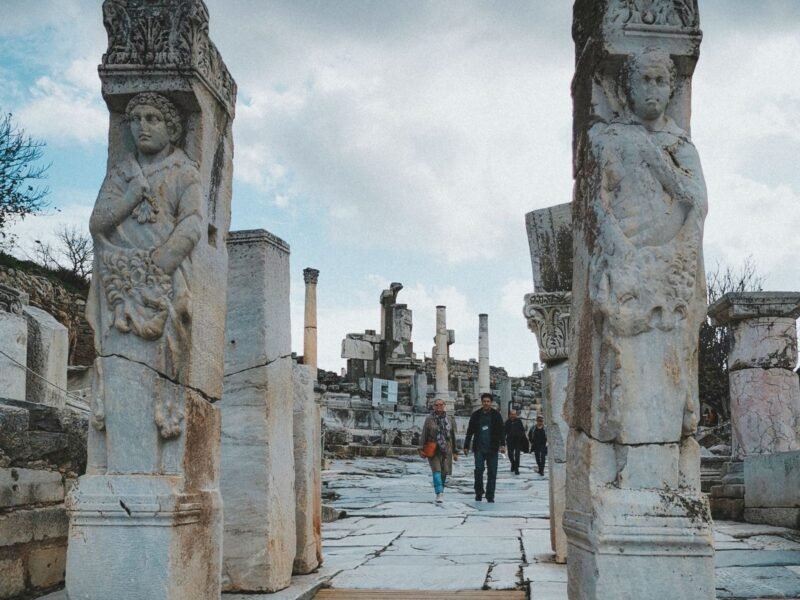 Kaunos Ancient City rock tombs — illustrative ancient ruins, Turkey