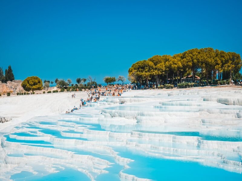 Pamukkale travel guide — travertine pool in Turkey