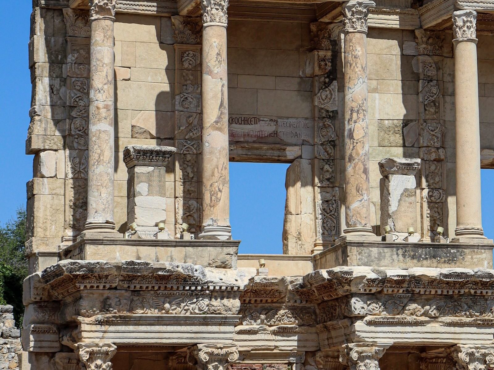 Historic Roman ruin at Ephesus, illustrative of the Terrace Houses area