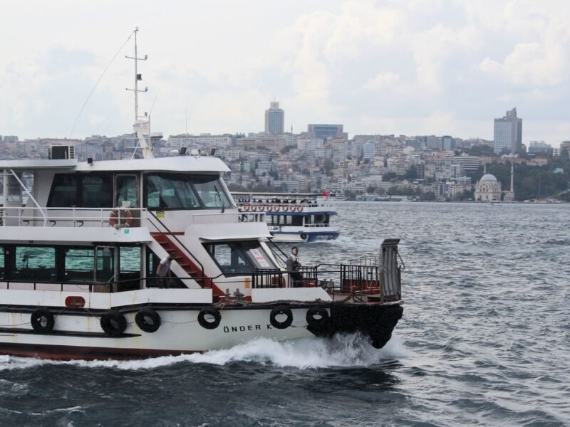 Bosphorus cruise Istanbul passenger ferry crossing