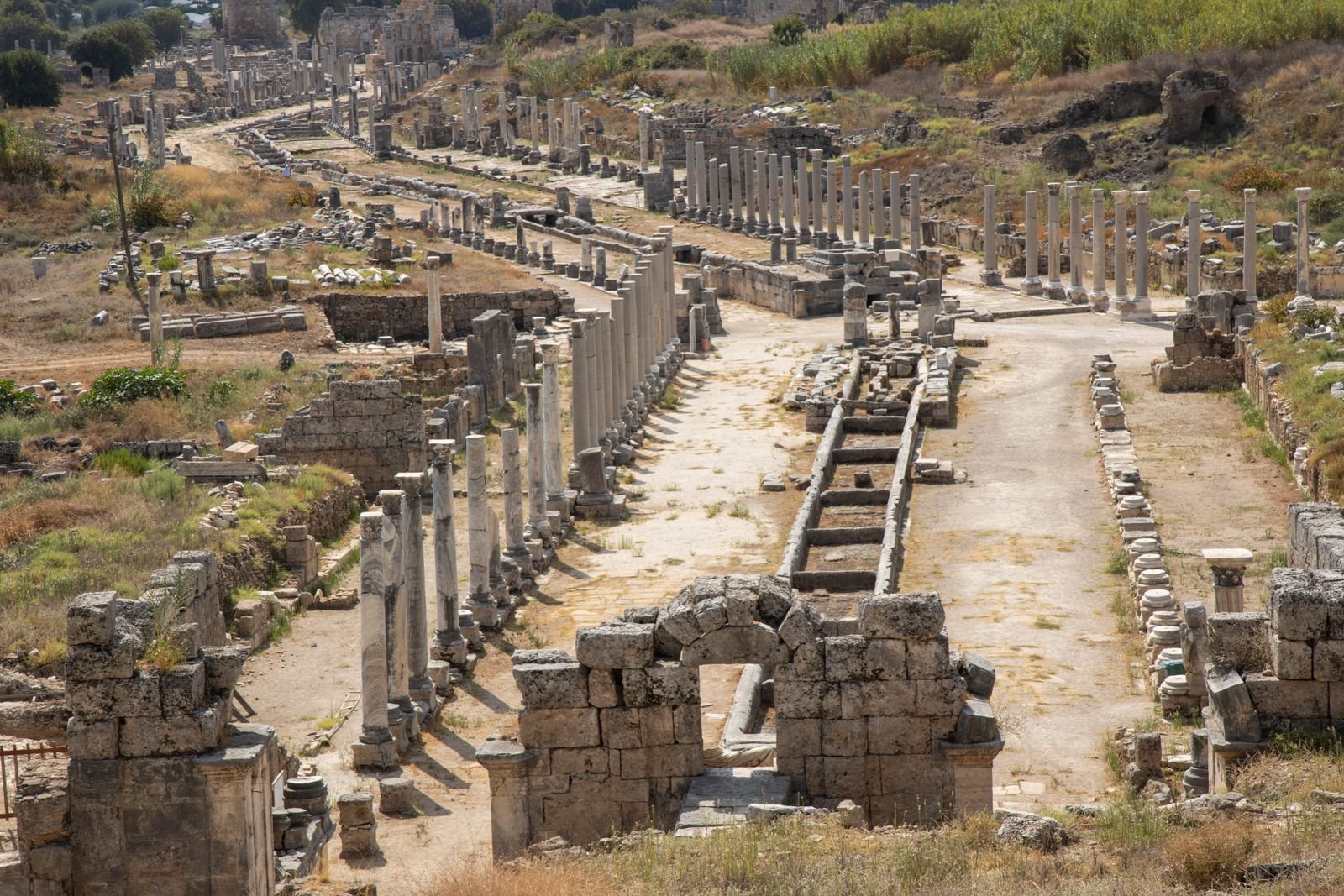 Mausoleum at Halicarnassus — illustrative Greco-Roman ruins, Turkey